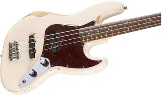 Bajo de 4 cuerdas Fender Flea Jazz Bass RW Shell Pink Bajo de 4 cuerdas - 2