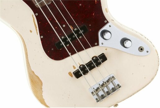 Basse électrique Fender Flea Jazz Bass RW Shell Pink - 5