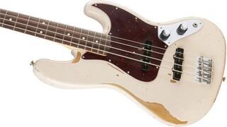 Bajo de 4 cuerdas Fender Flea Jazz Bass RW Shell Pink Bajo de 4 cuerdas - 6