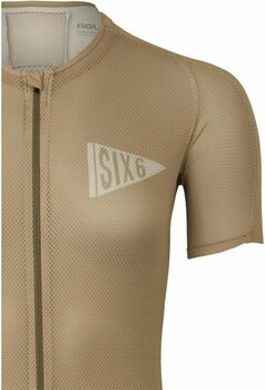 Odzież kolarska / koszulka Agu High Summer Jersey SS IV SIX6 Women Classic Toffee M - 2
