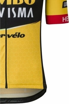 Cycling jersey Agu Replica Jersey SS Team Jumbo-Visma Men Jersey Yellow L - 3