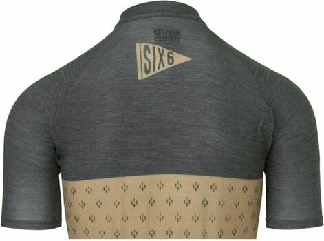 Jersey/T-Shirt Agu Merino Jersey SS IV SIX6 Men Classic Toffee XL Jersey - 8