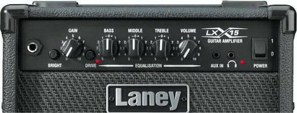 Tranzisztoros gitárkombók Laney LX15 BK - 3