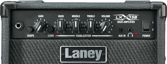 Malé basgitarové kombo Laney LX15B BK - 4