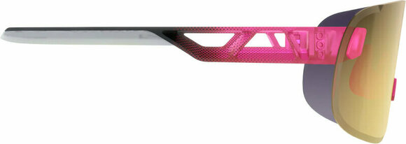 Fahrradbrille POC Elicit Fluorescent Pink/Uranium Black Translucent/Violet Gray Fahrradbrille - 3