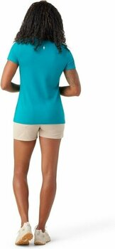 Outdoorové tričko Smartwool Women’s Sage Plant Graphic Short Sleeve Tee Slim Fit Deep Lake S Outdoorové tričko - 3