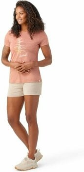 Outdoorové tričko Smartwool Women’s Sage Plant Graphic Short Sleeve Tee Slim Fit Copper Heather M Outdoorové tričko - 2