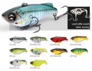 Wobbler Shimano Bantam Rattlin Sur-Vibe Tiger 6,2 cm 14 g Wobbler - 2