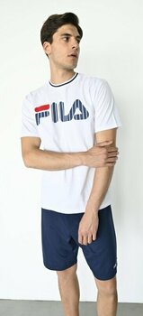 Fitness spodní prádlo Fila FPS1131 Man Jersey Pyjamas White/Blue XL Fitness spodní prádlo - 6