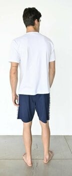 Sous-vêtements de sport Fila FPS1131 Man Jersey Pyjamas White/Blue M Sous-vêtements de sport - 8