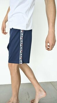Fitness Underwear Fila FPS1131 Man Jersey Pyjamas White/Blue XL Fitness Underwear - 6