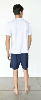 Fitness spodní prádlo Fila FPS1131 Man Jersey Pyjamas White/Blue XL Fitness spodní prádlo - 8