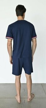 Fitness-undertøj Fila FPS1135 Jersey Stretch T-Shirt / French Terry Pant Navy M Fitness-undertøj - 7