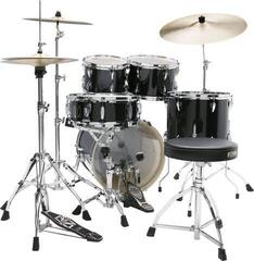 Set de tobe acustice Tama IP58H6W-HBK Imperialstar Hairline Black Set de tobe acustice - 2