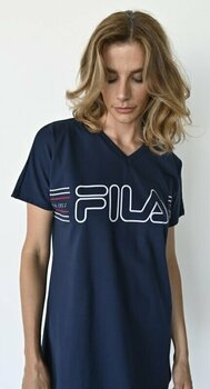 Fitness-undertøj Fila FPS4117 Woman Jersey Stretch Pyjamas Navy M Fitness-undertøj - 3