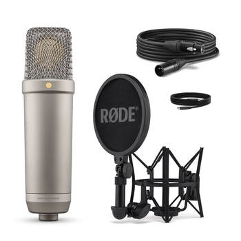 Studio Condenser Microphone Rode NT1 5th Generation Silver Studio Condenser Microphone - 9