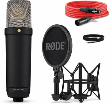 Microfone condensador de estúdio Rode NT1 5th Generation Black Microfone condensador de estúdio - 8