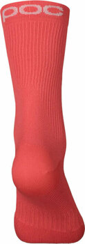 Cyklo ponožky POC Lithe MTB Sock Mid Ammolite Coral L Cyklo ponožky - 2