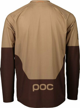 Odzież kolarska / koszulka POC Essential MTB LS Jersey Golf Jasper Brown L - 3
