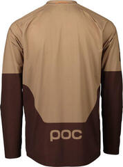 Kolesarski dres, majica POC Essential MTB LS Jasper Brown - 2