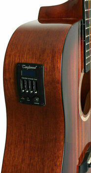 Guitare Dreadnought acoustique-électrique Tanglewood DBT DCE SB G Thru Sunburst Gloss - 4