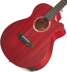 Elektro-akustična dreadnought Tanglewood DBT SFCE TR G Thru Red Elektro-akustična dreadnought - 2