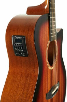 elektroakustisk gitarr Tanglewood DBT VCE SB G Thru Sunburst Gloss - 4
