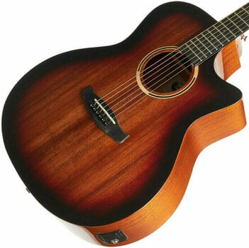 elektroakustisk gitarr Tanglewood DBT VCE SB G Thru Sunburst Gloss - 3