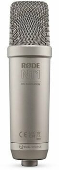 Kondenzatorski studijski mikrofon Rode NT1 5th Generation Silver Kondenzatorski studijski mikrofon - 2