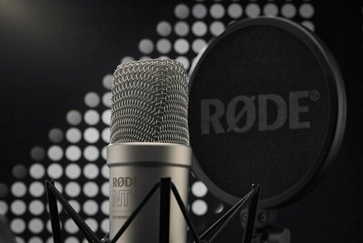 Studio Condenser Microphone Rode NT1 5th Generation Silver Studio Condenser Microphone - 16