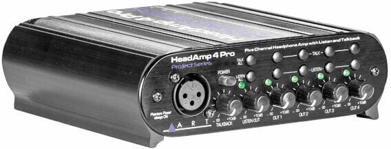 Amplificador para auscultadores ART HeadAMP 4 Pro Amplificador para auscultadores - 2