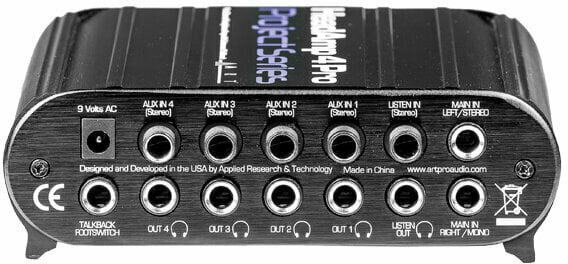 Amplificador para auscultadores ART HeadAMP 4 Pro Amplificador para auscultadores - 3