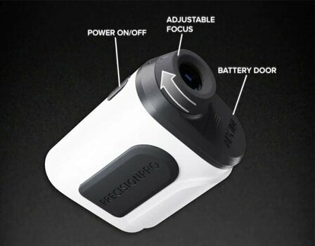 Telémetro láser Precision Pro Golf NX10 Non-Slope Rangefinder Telémetro láser White/Black - 6