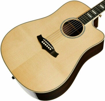 Dreadnought elektro-akoestische gitaar Tanglewood TW1000 H SRCE Natural Gloss - 3
