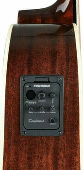 Guitare Dreadnought acoustique-électrique Tanglewood TW40 SD VS E Vintage Sunburst Gloss - 4