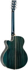 Electro-acoustic guitar Tanglewood TW4 BLA Aquamarine Blue Gloss Electro-acoustic guitar - 1