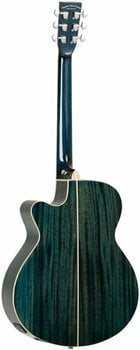 Electro-acoustic guitar Tanglewood TW4 BLA Aquamarine Blue Gloss - 2