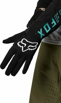 Kesztyű kerékpározáshoz FOX Ranger Gloves Black/White XL Kesztyű kerékpározáshoz - 3