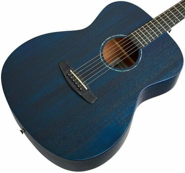 Guitare acoustique Tanglewood TWCR O TB Thru Blue Stain Satin - 3