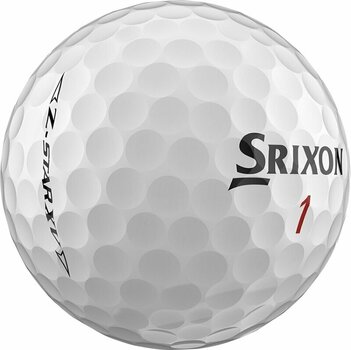 Нова топка за голф Srixon Z-Star XV 8 Golf Balls Pure White - 3
