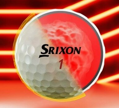 Golf žogice Srixon Z-Star XV 8 Golf Balls Tour Yellow - 8