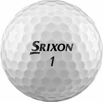 Golf žogice Srixon Z-Star 8 Golf Balls Pure White - 2