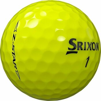 Piłka golfowa Srixon Z-Star 8 Golf Balls Tour Yellow - 3