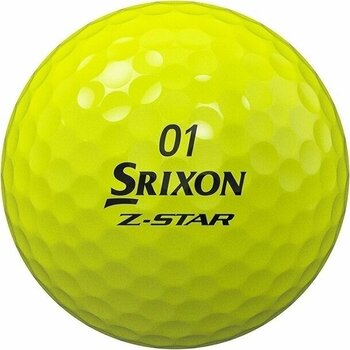 Golfball Srixon Z-Star Divide 8 Golf Balls White/Tour Yellow - 4