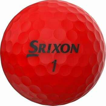 Piłka golfowa Srixon Soft Feel Brite 13 Golf Balls Brite Red - 2