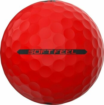 Golfball Srixon Soft Feel Brite 13 Golf Balls Brite Red - 4