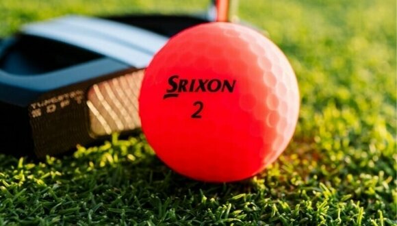 Golfový míček Srixon Soft Feel Brite 13 Golf Balls Brite Red - 6