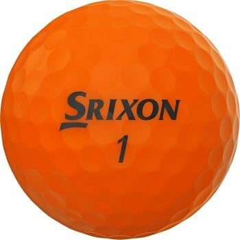 Нова топка за голф Srixon Soft Feel Brite 13 Golf Balls Brite Orange - 2