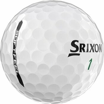 Golfový míček Srixon Soft Feel 13 Golf Balls Soft White - 3