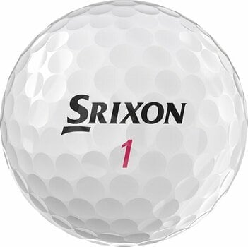 Golf žogice Srixon Soft Feel Lady 8 Golf Balls Soft White - 2